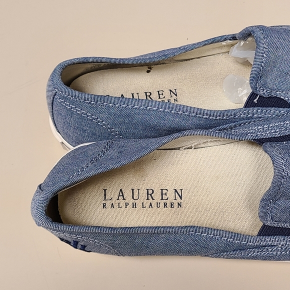 Lauren Ralph Lauren Janis denim loafer size 6 - Picture 7 of 9